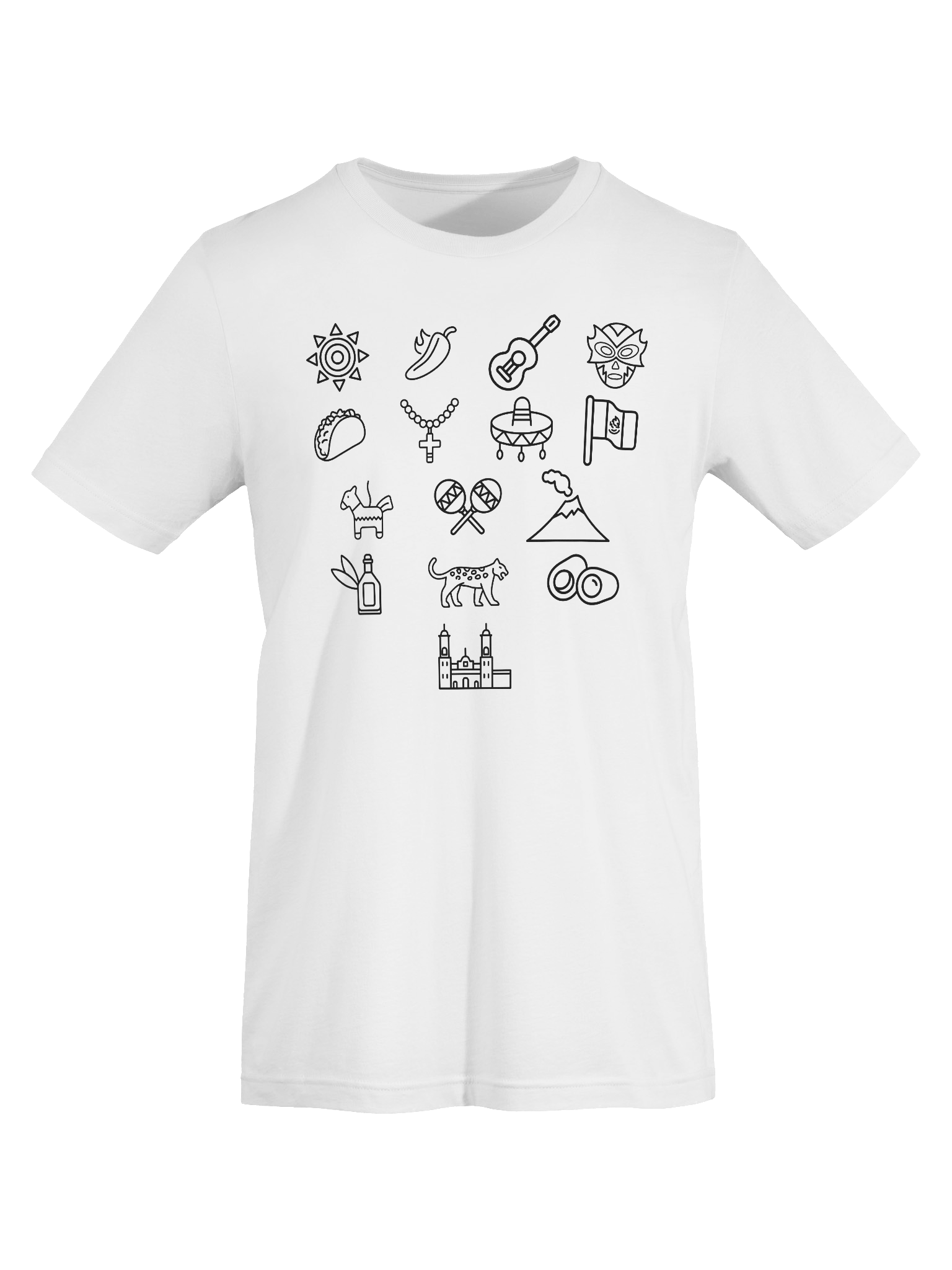 Puebla Icons T-shirt product image (43)