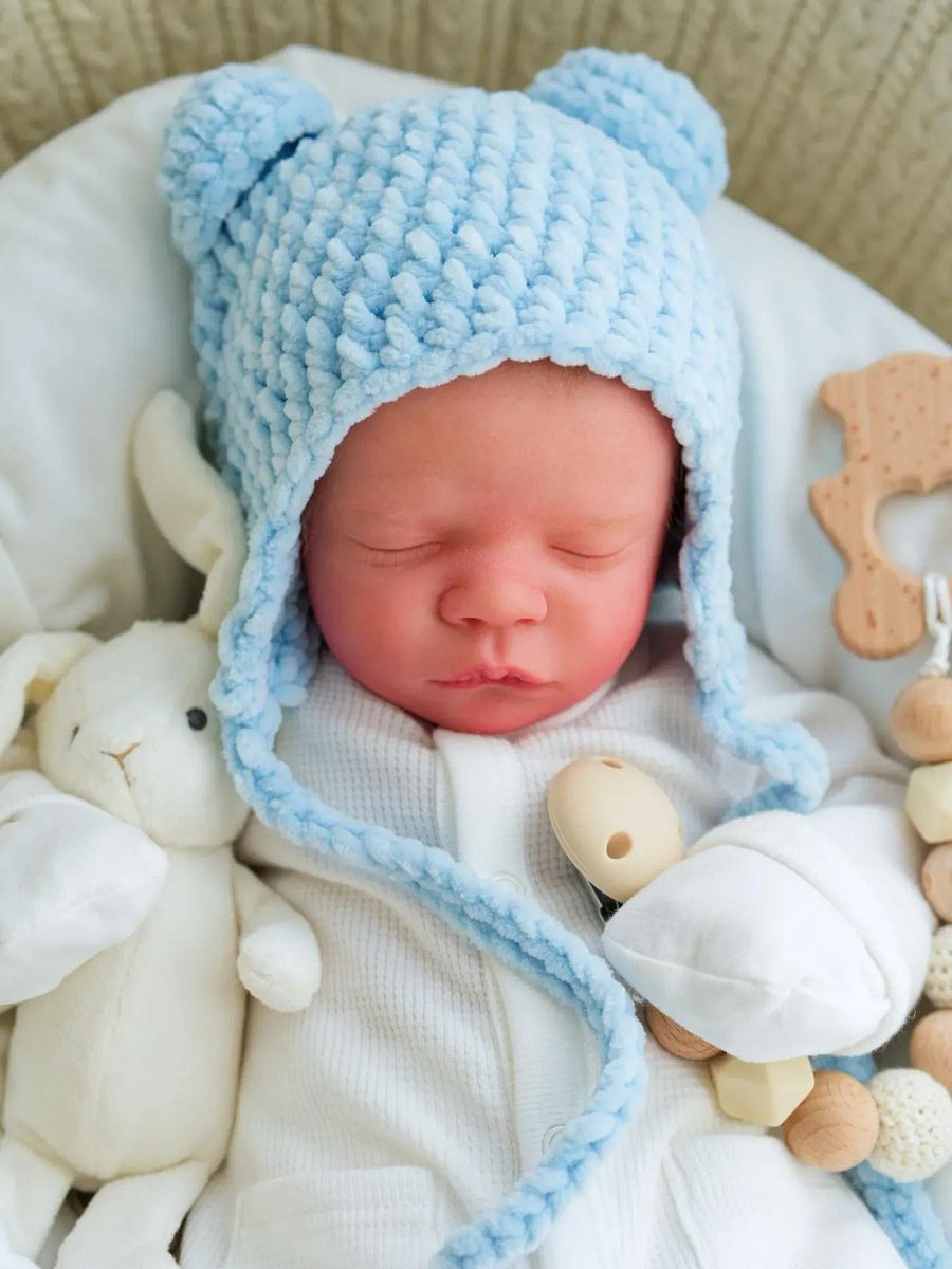 Crochet Pattern: Baby Hat (with Bear Ears) product image (9)