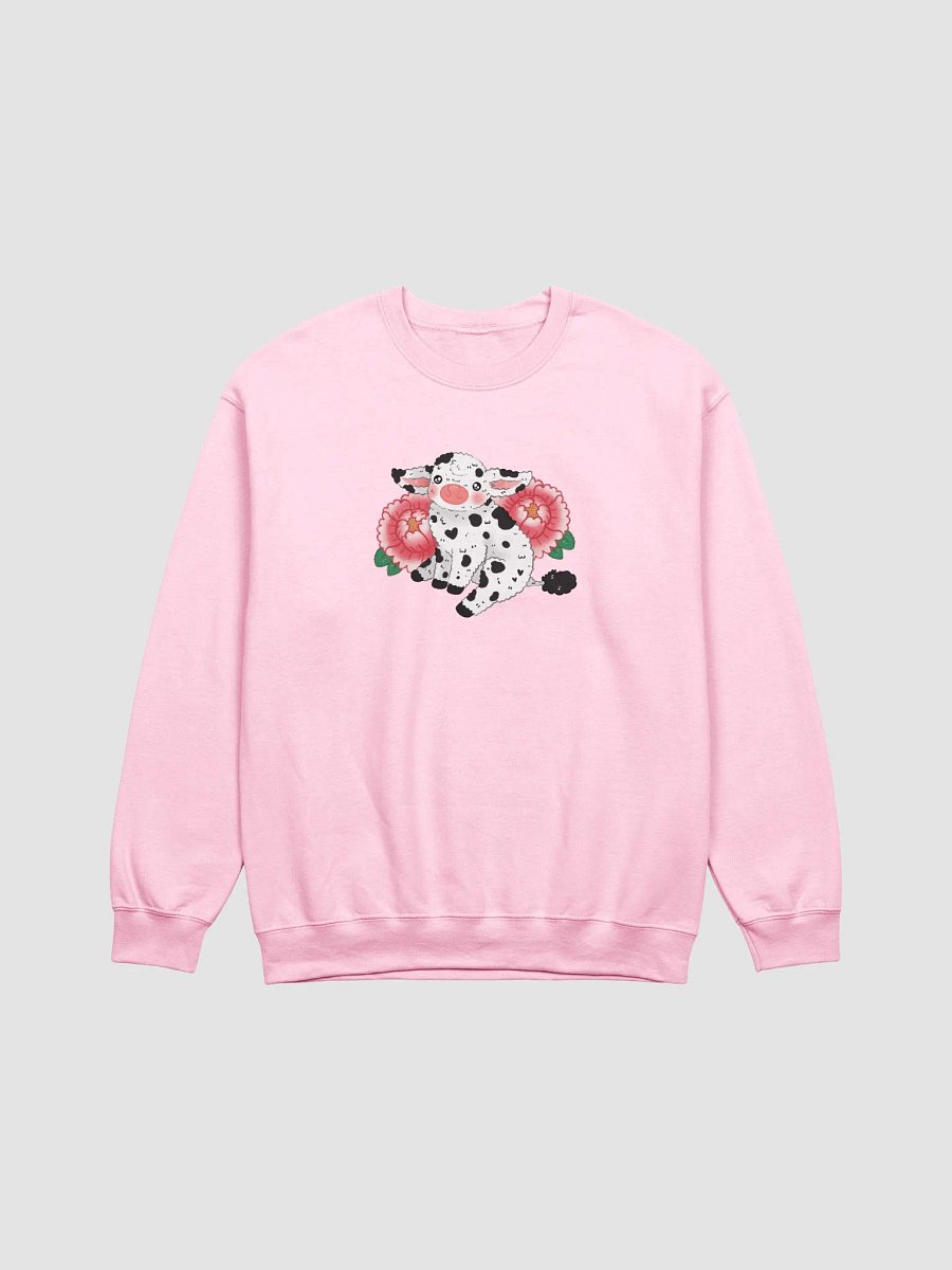 Peony Cow Sweatshirt product image (1)