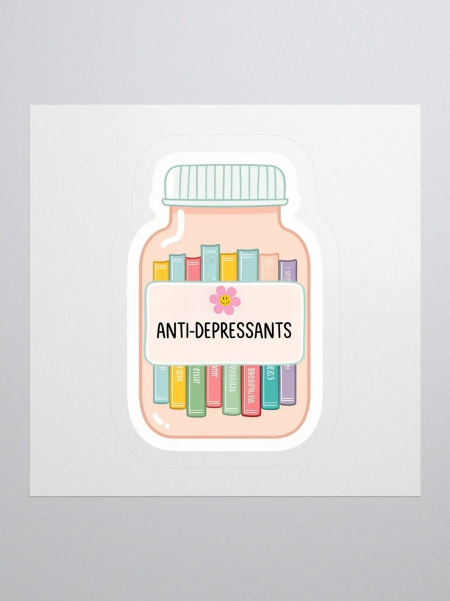 Anti-Depressants Bookish Sticker product image (3)