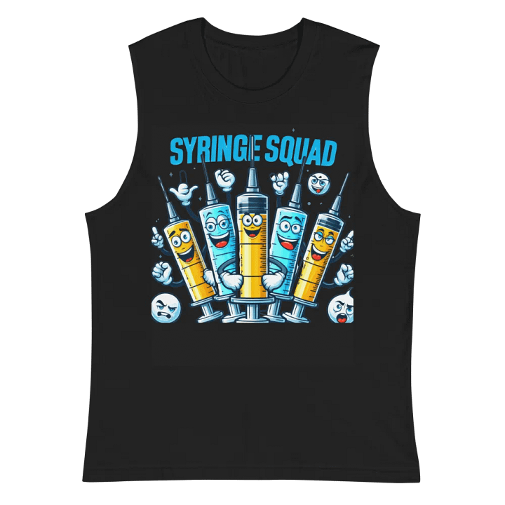 Syringe Squad Unisex Muscle Tank product image (3)
