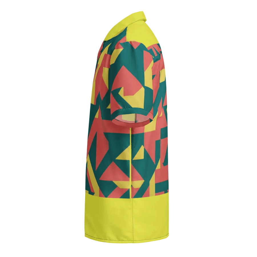 Tropical Geometry Hawaiian Shirt product image (6)