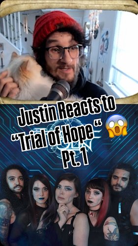 So uhh… Justin Bonitz from @tallah___ actually watched and reacted to our new music video “Trail of Hope” and we’re still try...