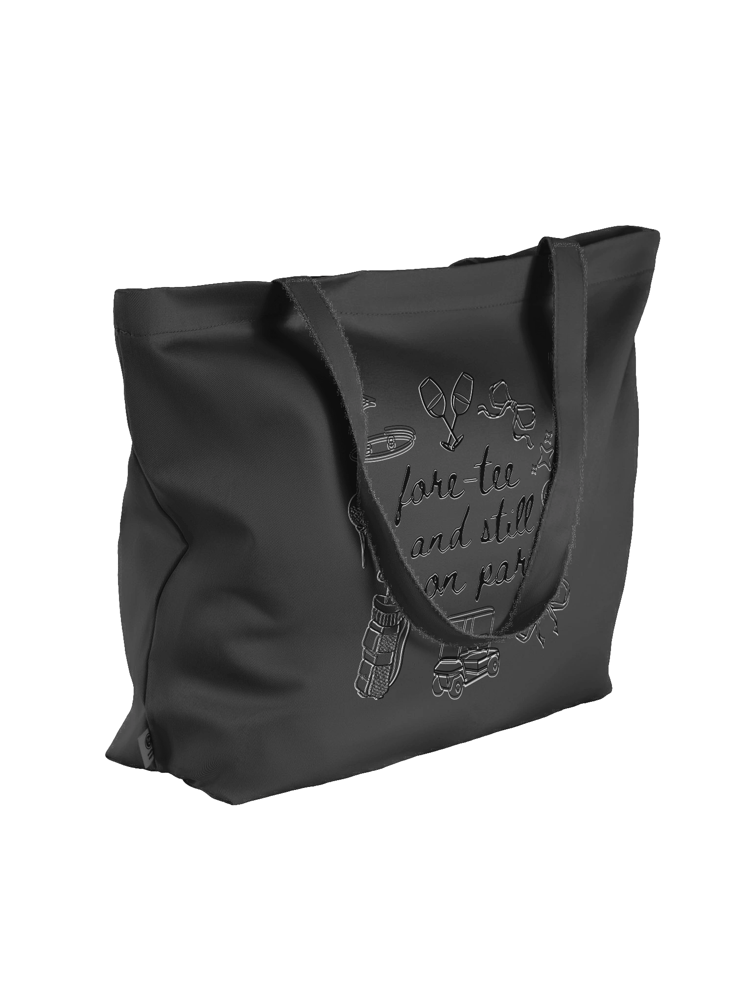 Fore Tee And Still On Par Golfing Tote Bag product image (1)