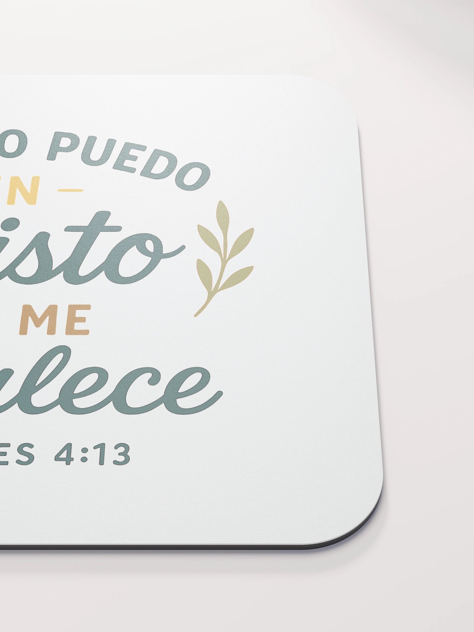 Faith Mouse Pad – “Todo lo puedo en Cristo” – Spanish Christian Design product image (5)