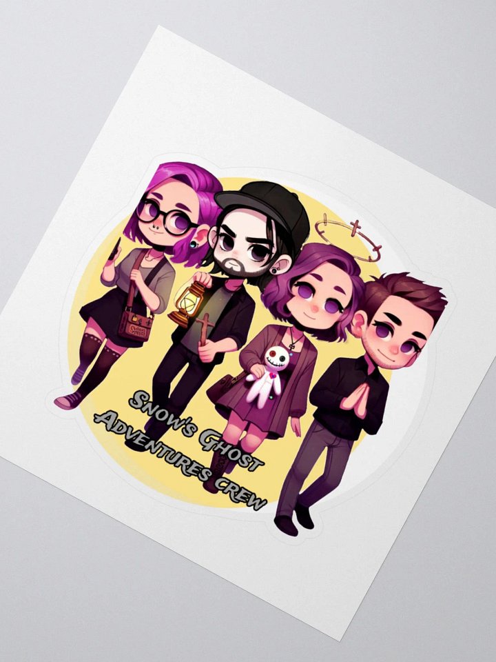 Snow's ghost crew sticker product image (2)