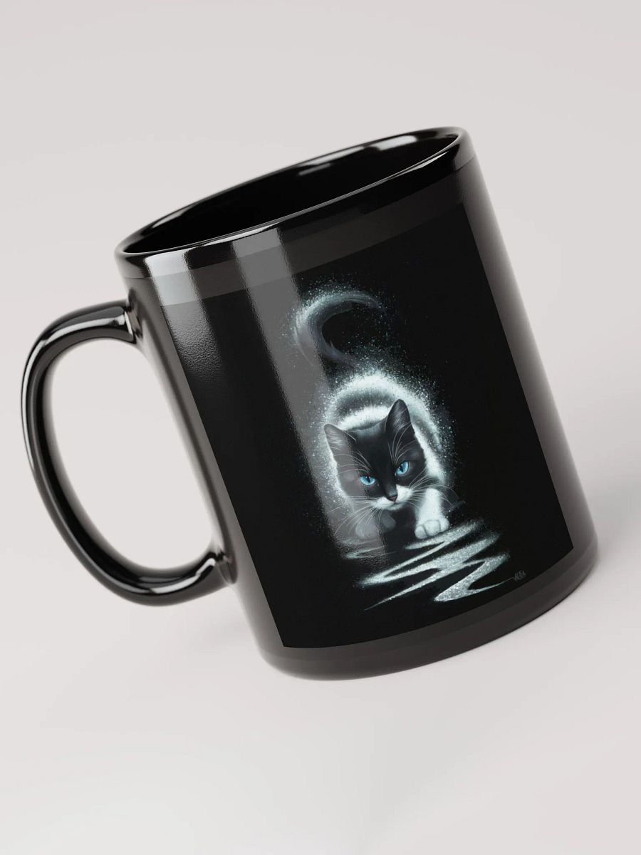 Mystic Blue-Eyed Cat Lovers Black Mug product image (3)