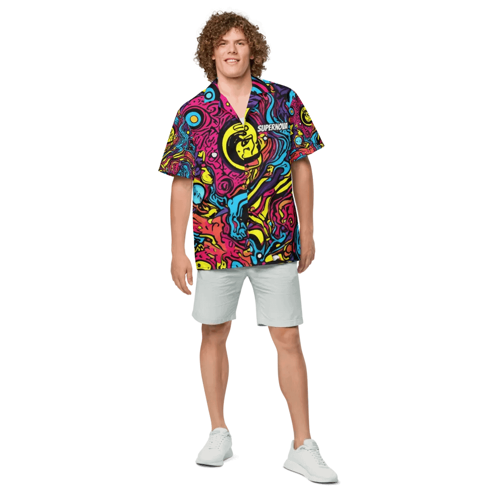 Supernova Dodgeball Club Hawaiian Shirt product image (4)