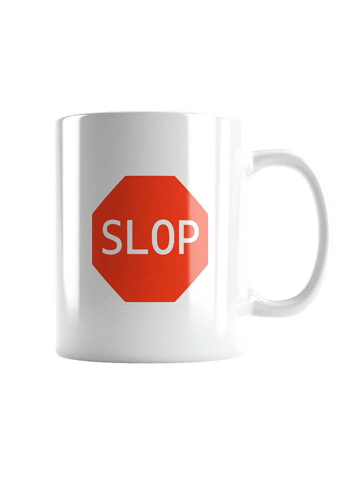 "Stop AI Slop" mug product image (2)