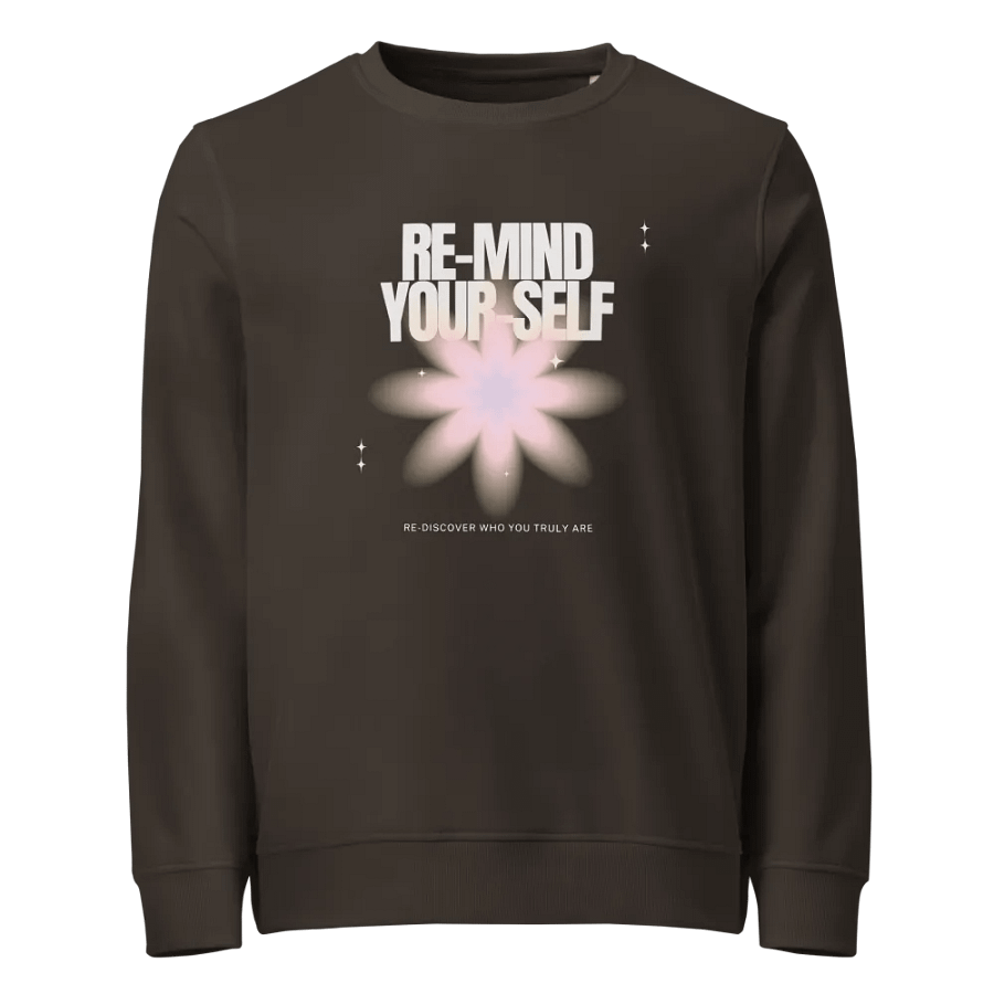 Re-Mind-Your-Self Floral Organic Sweatshirt product image (1)