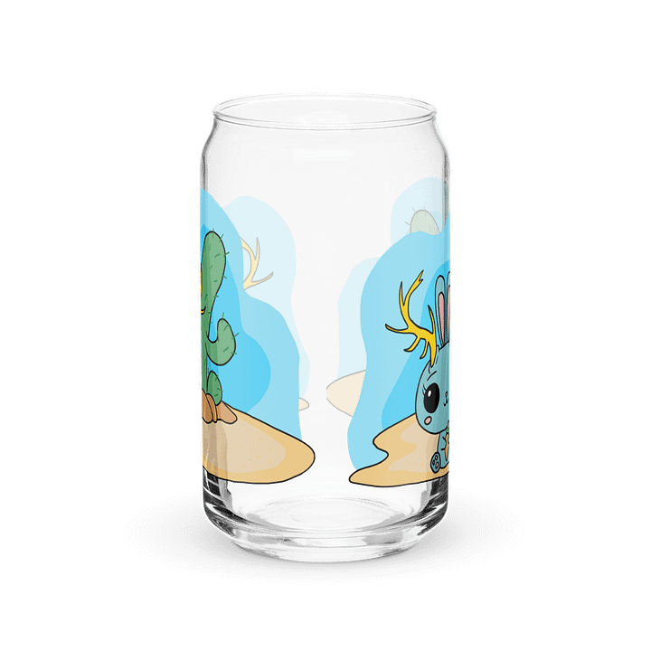 El Jefe the Jackalope Cryptikids Glass product image (2)