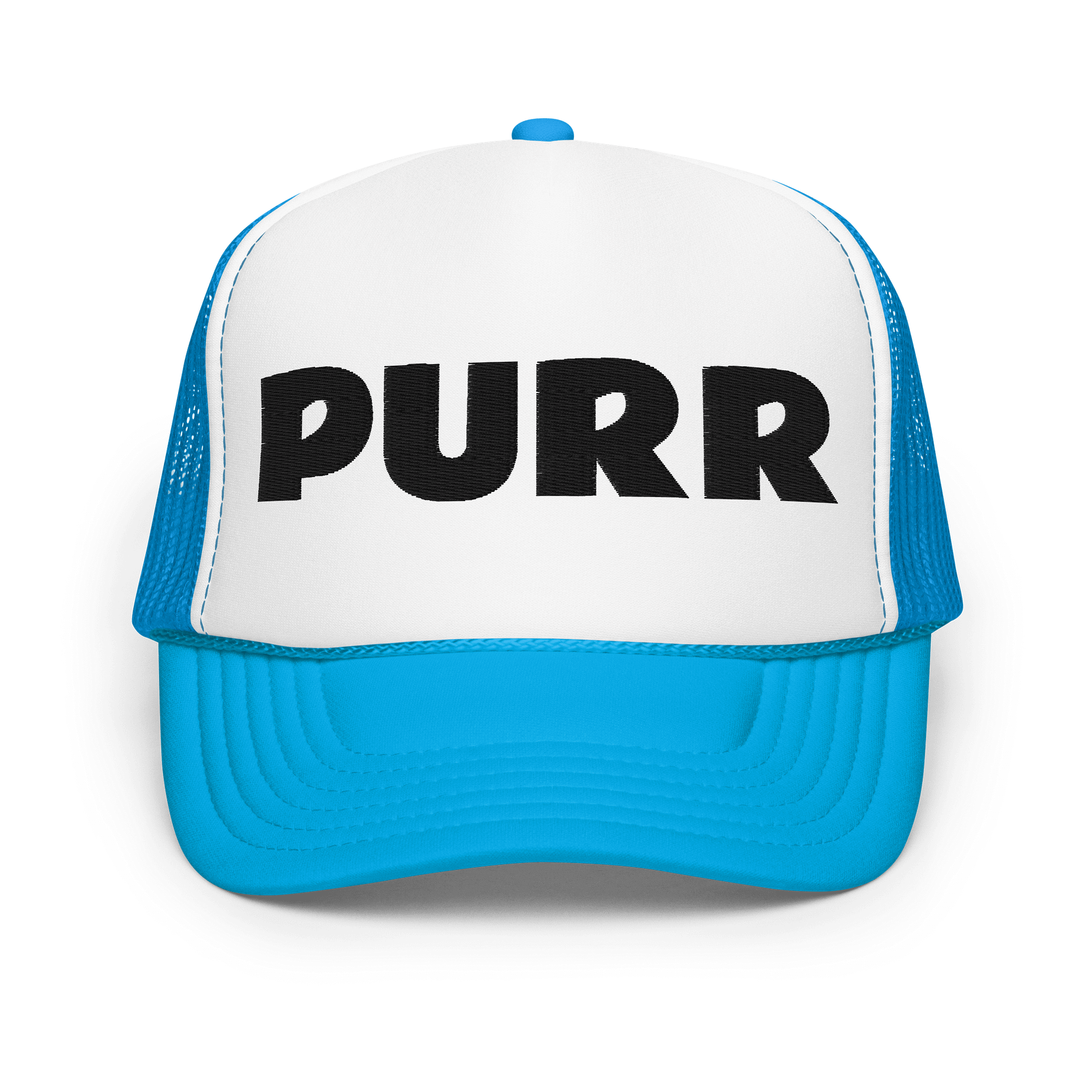 Embroidered PURR Hat - Black Thread Collection product image (6)