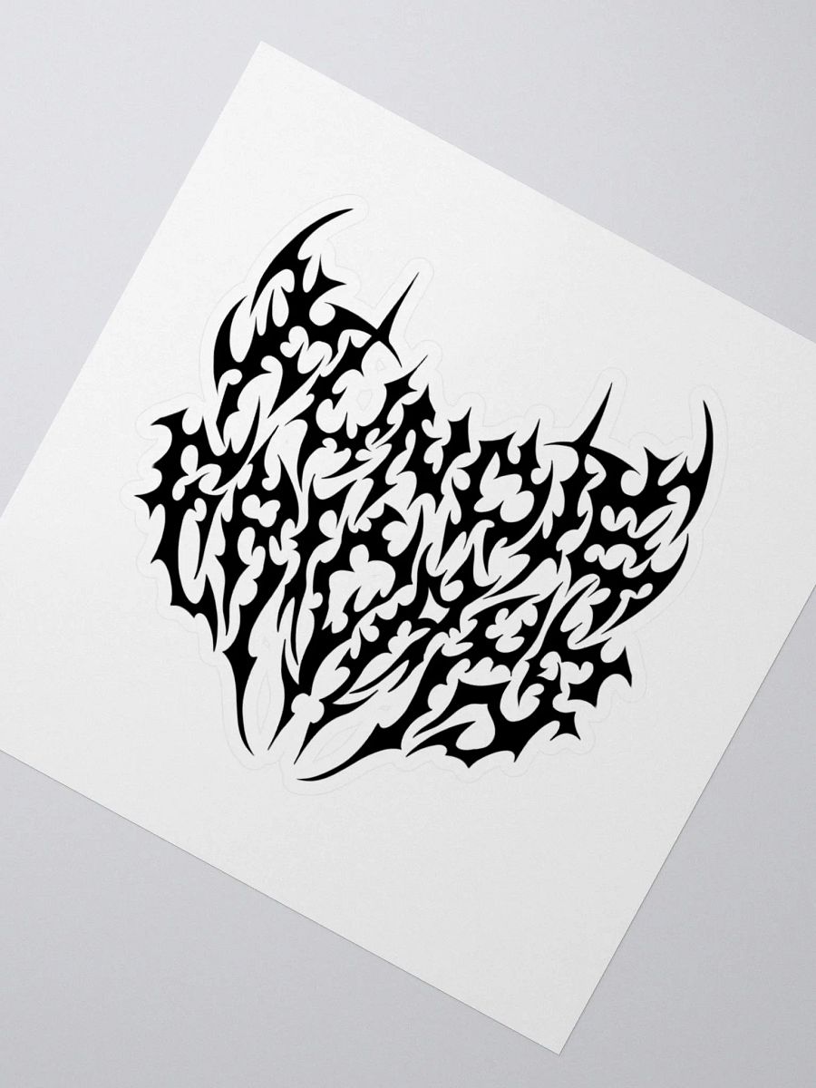 Metal logo sticker product image (2)