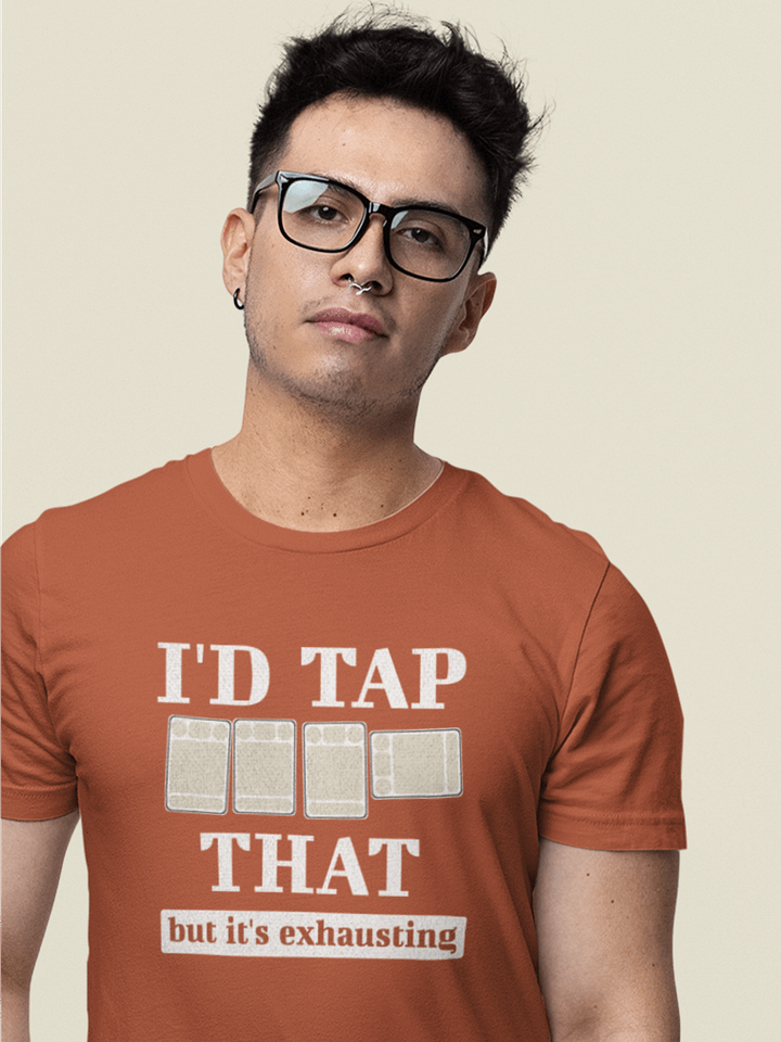 Naughty Orange I'd Tap That Board Game Shirt product image (1)