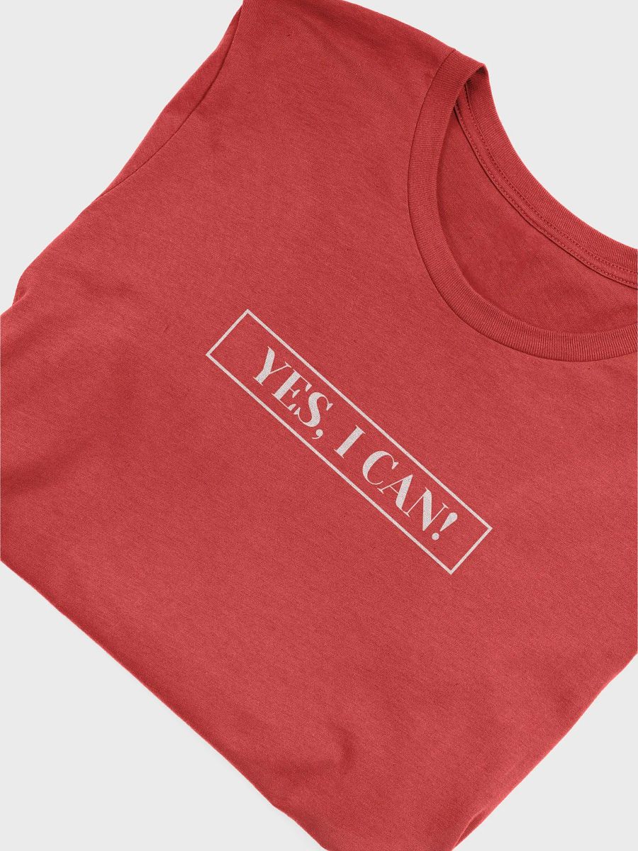 Yes, I Can! - Red Shirt product image (4)