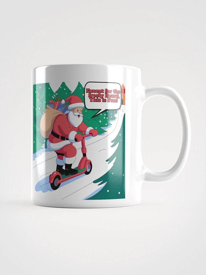 E-Scooter Santa Claus - White Mug product image (1)