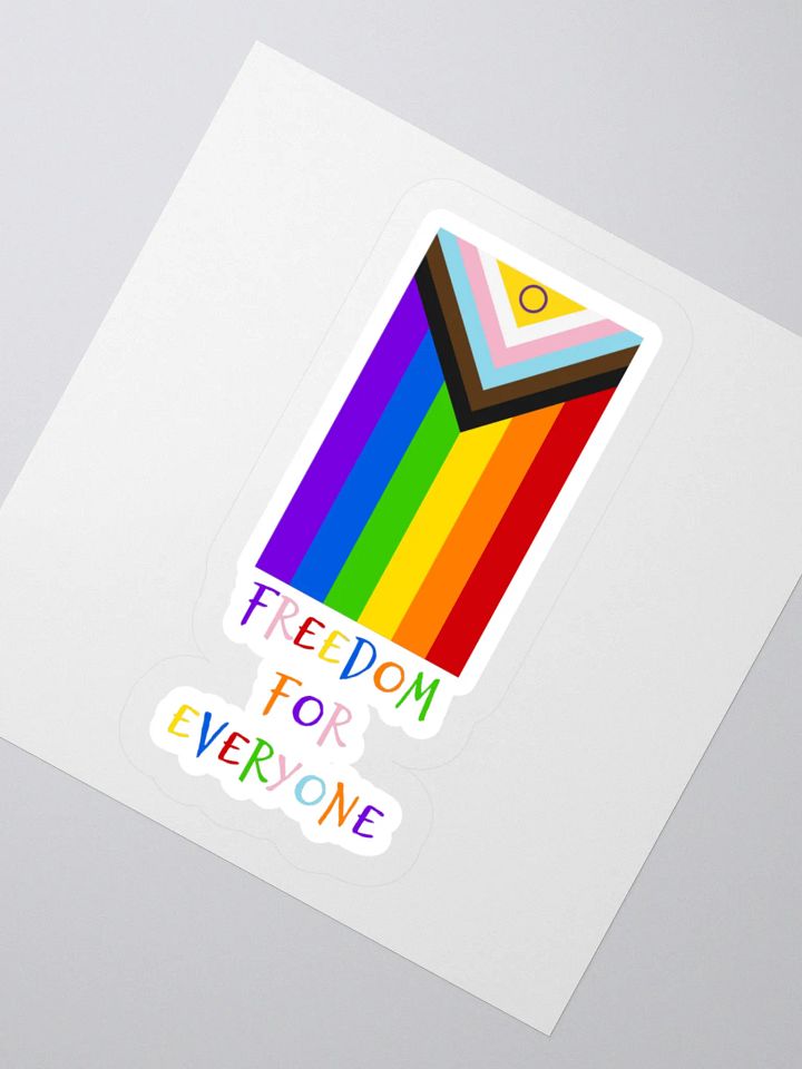 Freedom for Everyone Sticker product image (2)