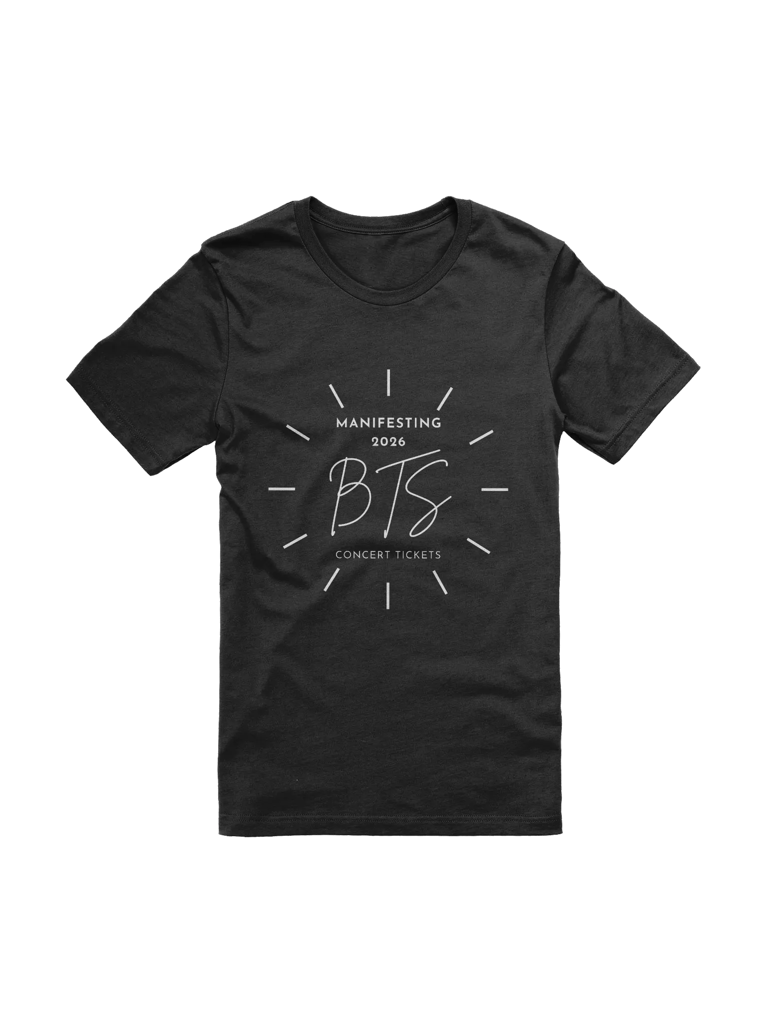 Manifesting 2026 BTS Concert Tickets T-Shirt product image (10)