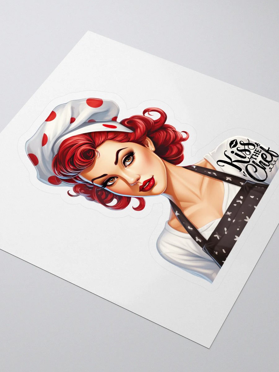 Vintage Chef Kiss Cut Stickers product image (3)