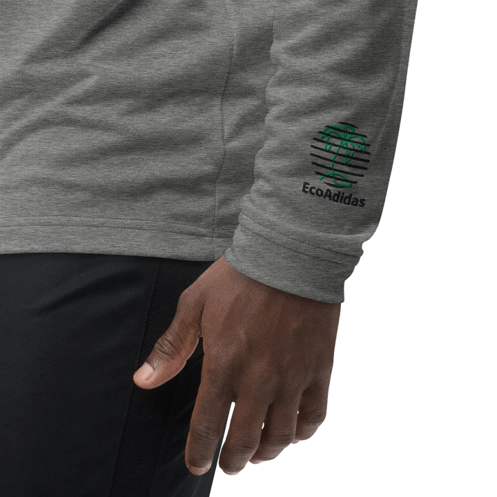 Copy of Good Heart Choices Quarter-Zip PulloverEcoAdidas Quarter Zip Pullover – Where Sustainability Meets Performance product image (2)