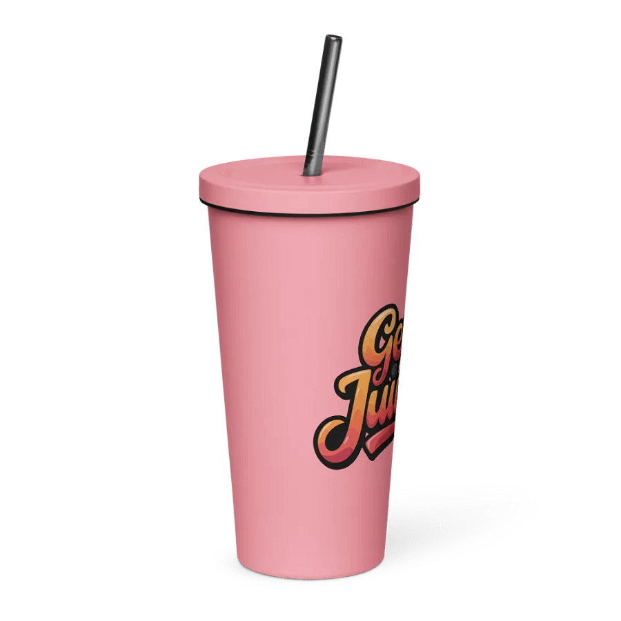 "Get Ya Juice On" Pink Insulated Tumbler product image (4)