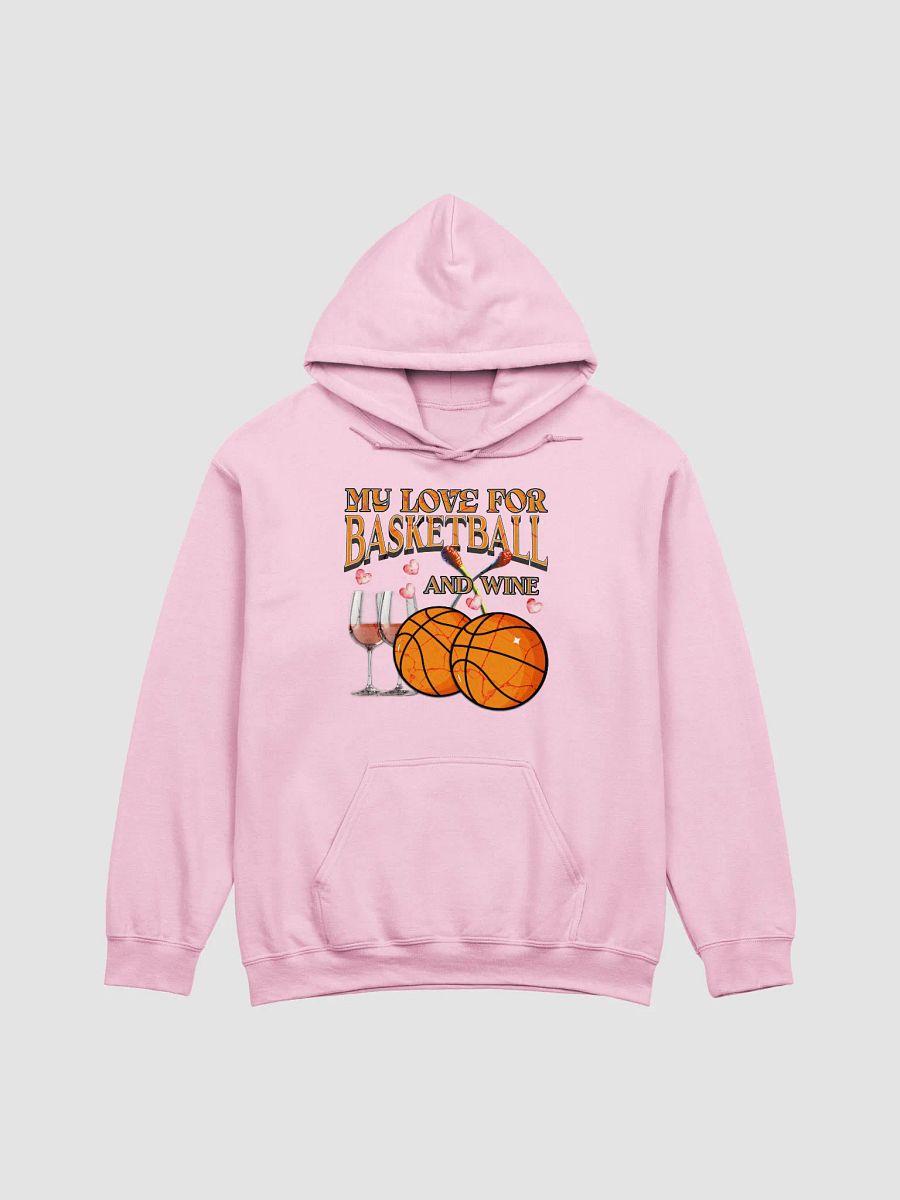 My Love For Basketball And Wine Swish & Sip Classic Hoodie product image (1)