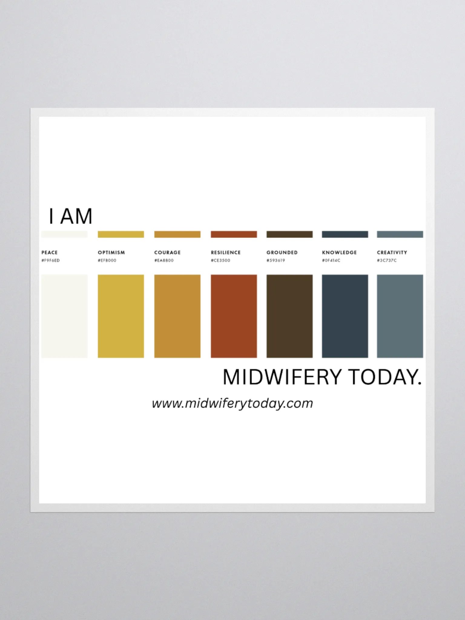 I AM MIDWIFERY TODAY sticker product image (2)