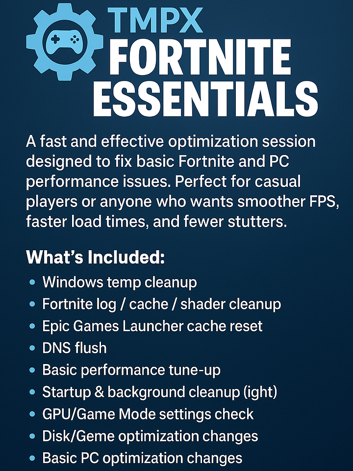 TMPX Fortnite Essentials product image (1)