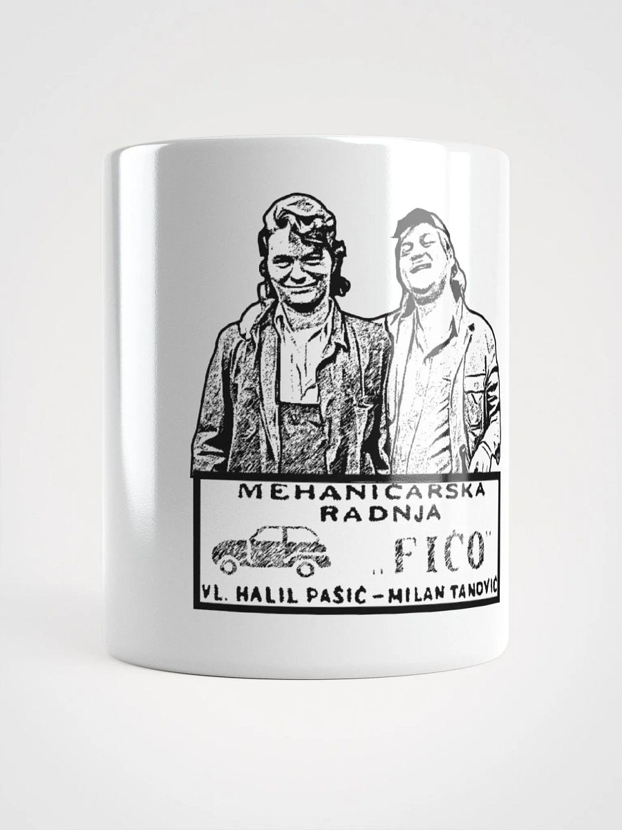 Kriva Tabla White Glossy Mug product image (1)
