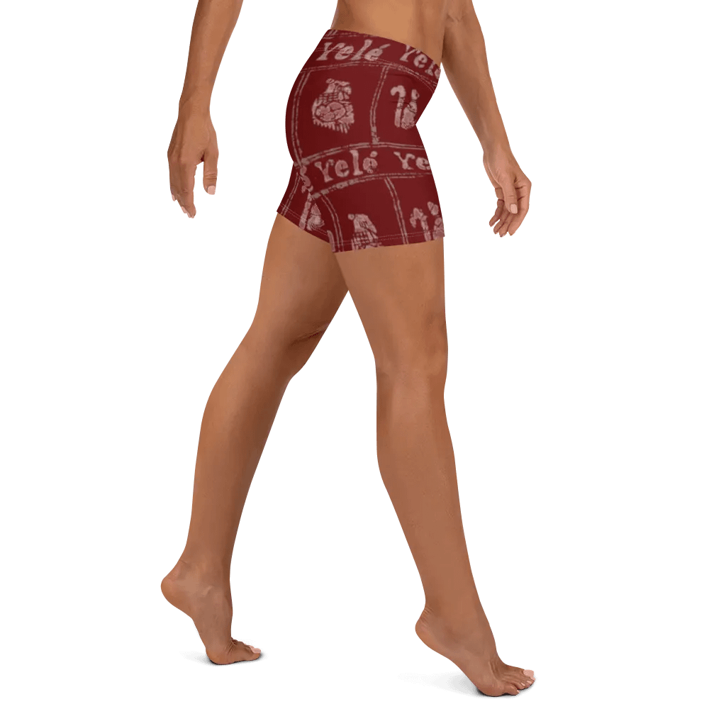 Red and White Royalty Print Shorts product image (5)