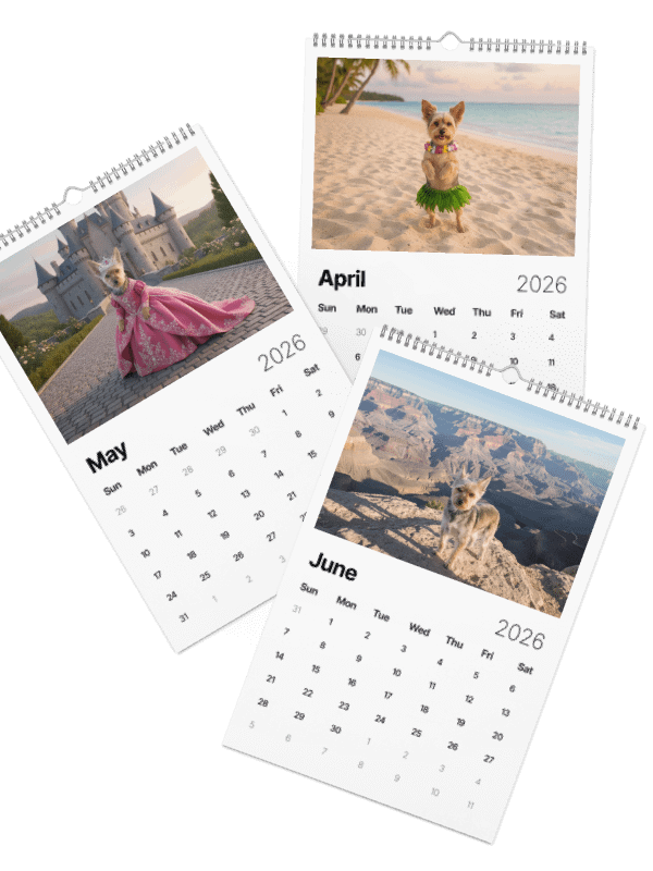 Marley's AI Adventures Wall Calendar (2026) product image (2)