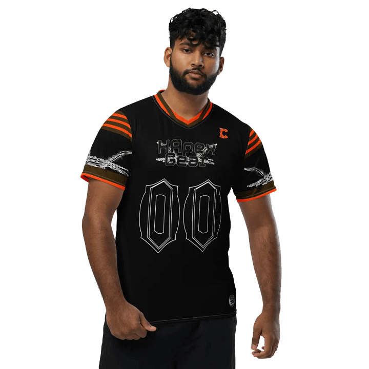 Uncle Buck - Black - Recycled Unisex Sports Jersey - Black HApex Gear Black Logo product image (1)