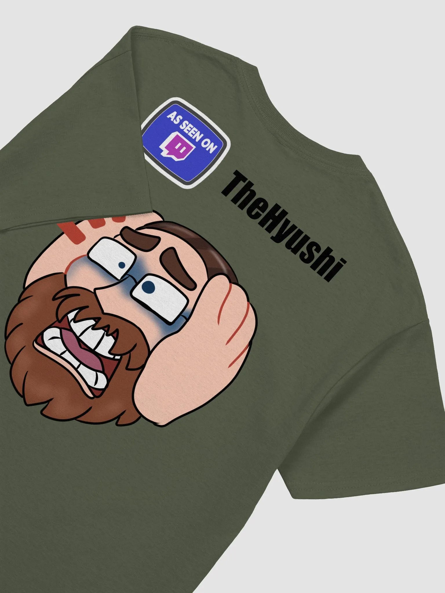 Spooked Hyushi - Tee - Back Image product image (1)