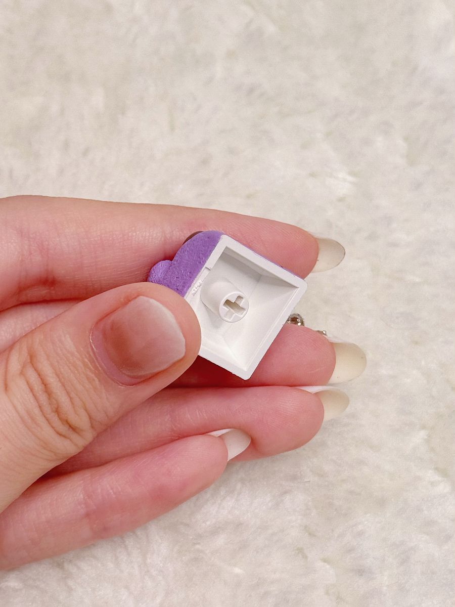 Purple Gloomy Bear Keycap product image (6)