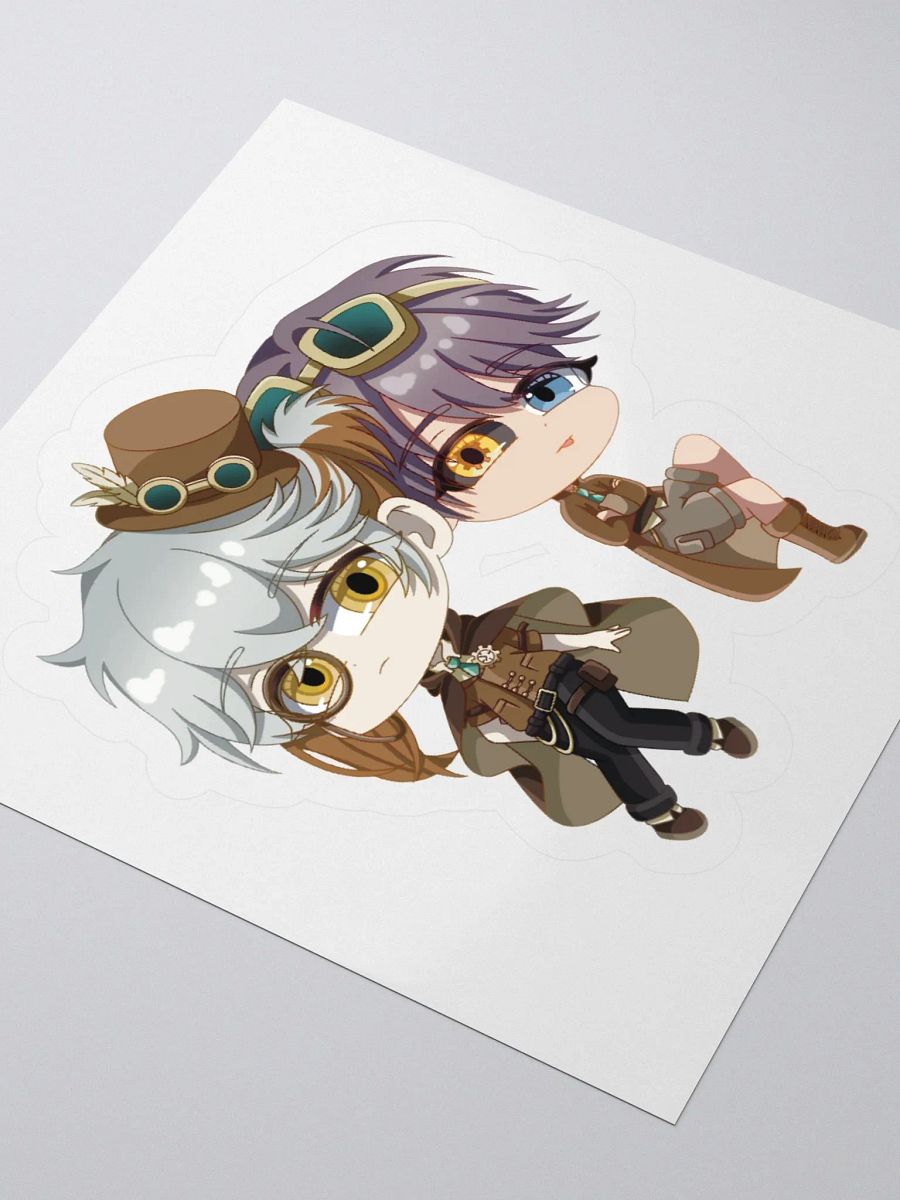 Xpocket Steampunk Chibi Kiss Cut Stickers product image (8)