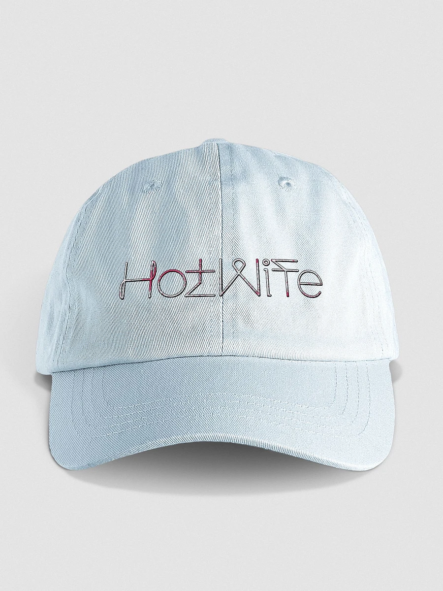 Hotwife Lines embordered low profile pastel hat product image (3)