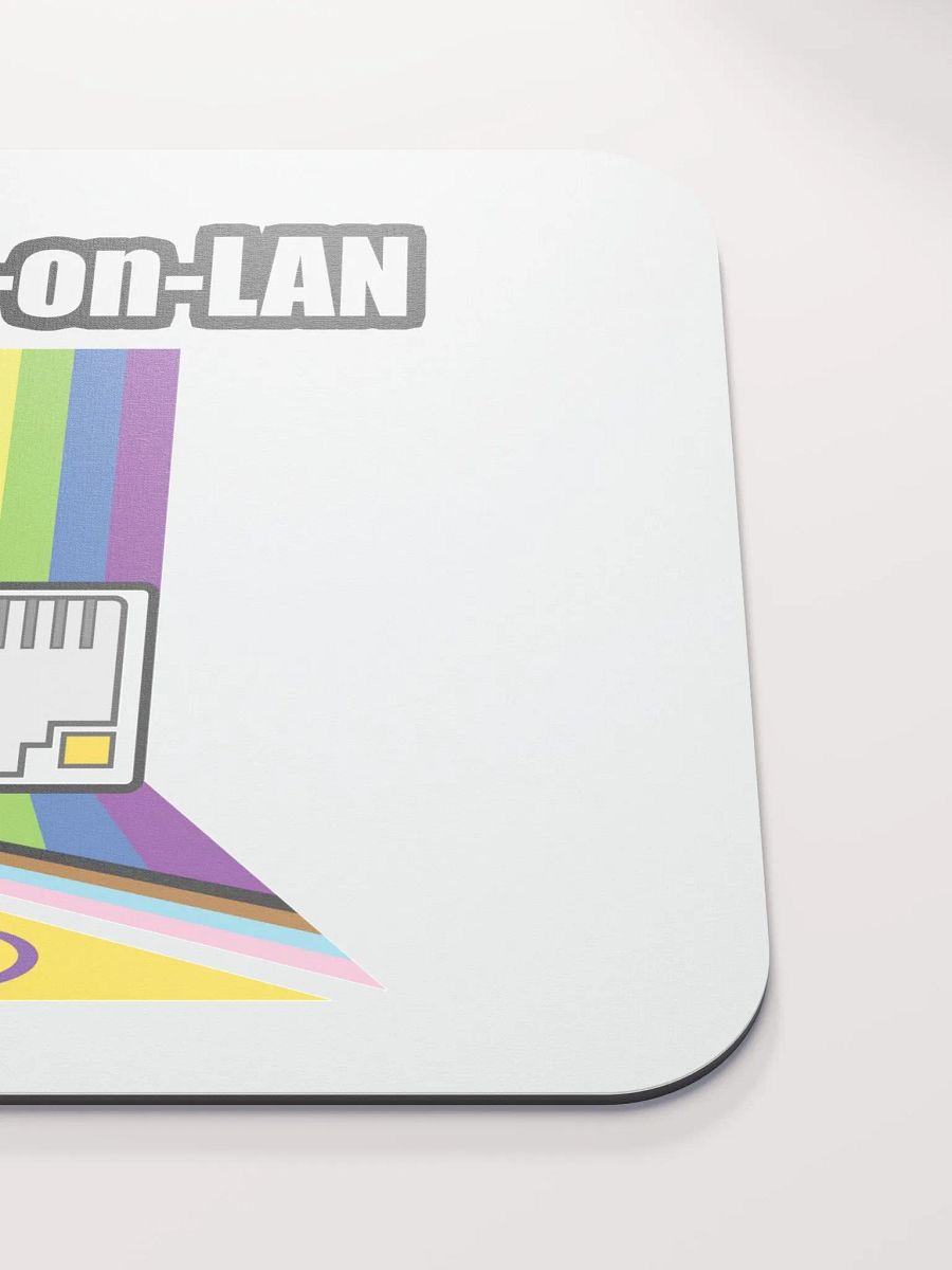 Woke on LAN Mouse Pad (White) product image (5)