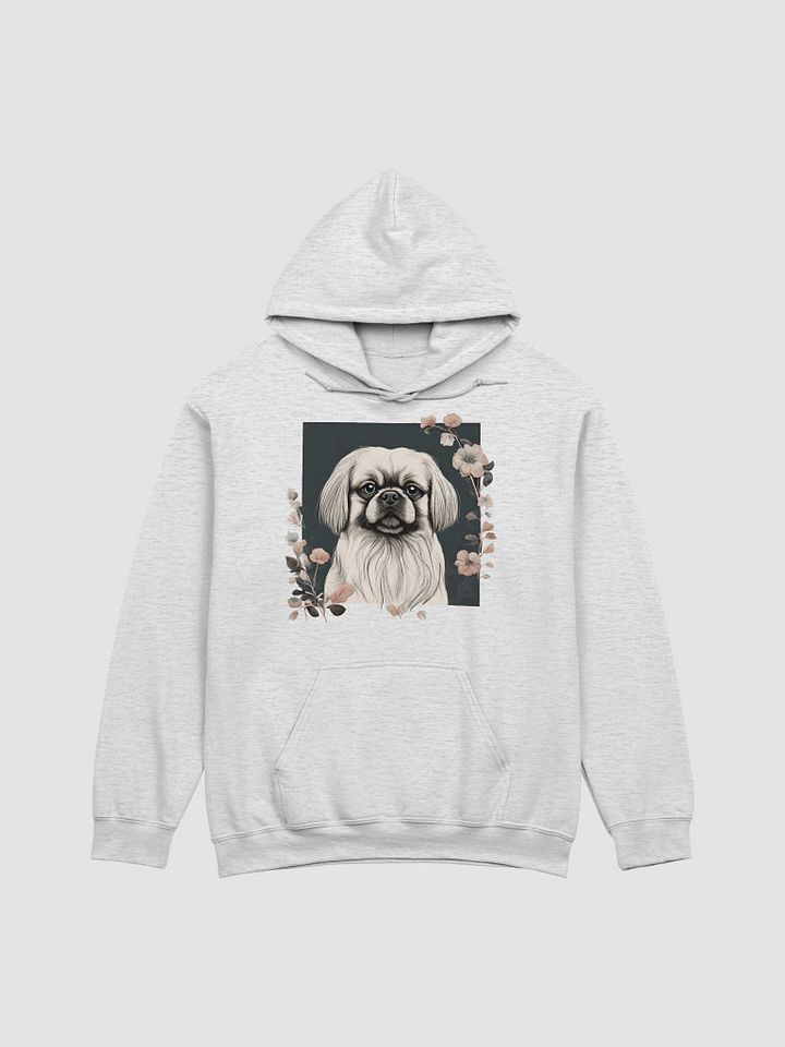Floral Pekingese Classic Hoodie product image (2)
