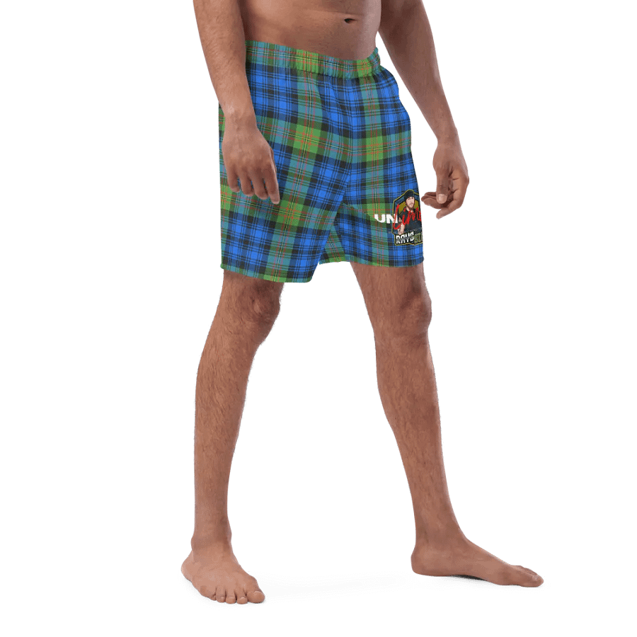 Unravelled Tartan Paradise Swim Trunks product image (8)