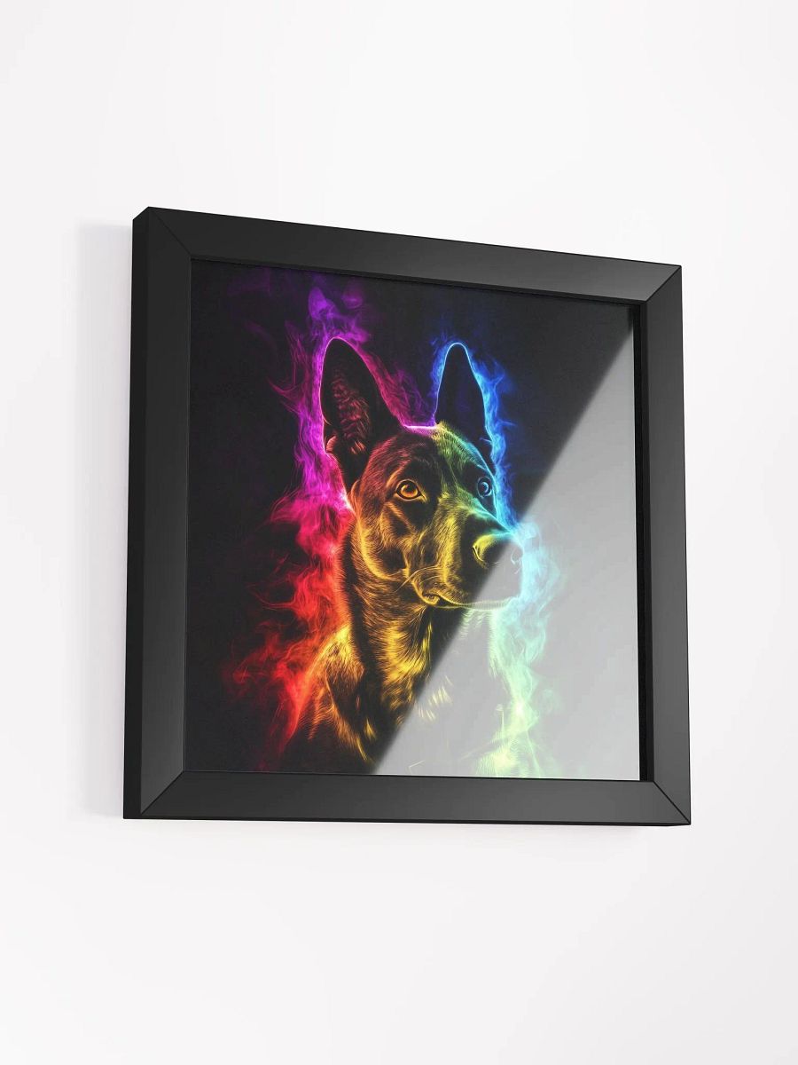 Belgický ovčák Malinois, neonový, obraz product image (36)