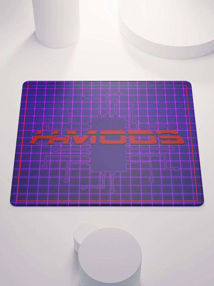 H-Mods Attack grid gaming mousepad product image (1)