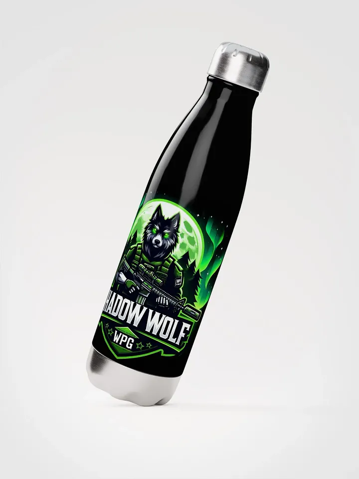 Shadow Wolf Stainless Steel Water Bottle product image (2)