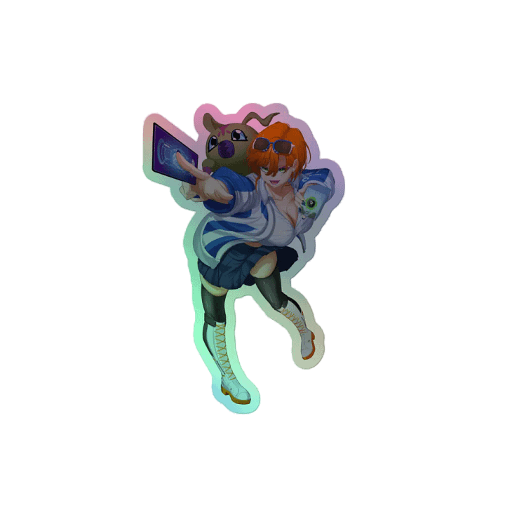 AJ The Liberator Holographic Sticker product image (2)