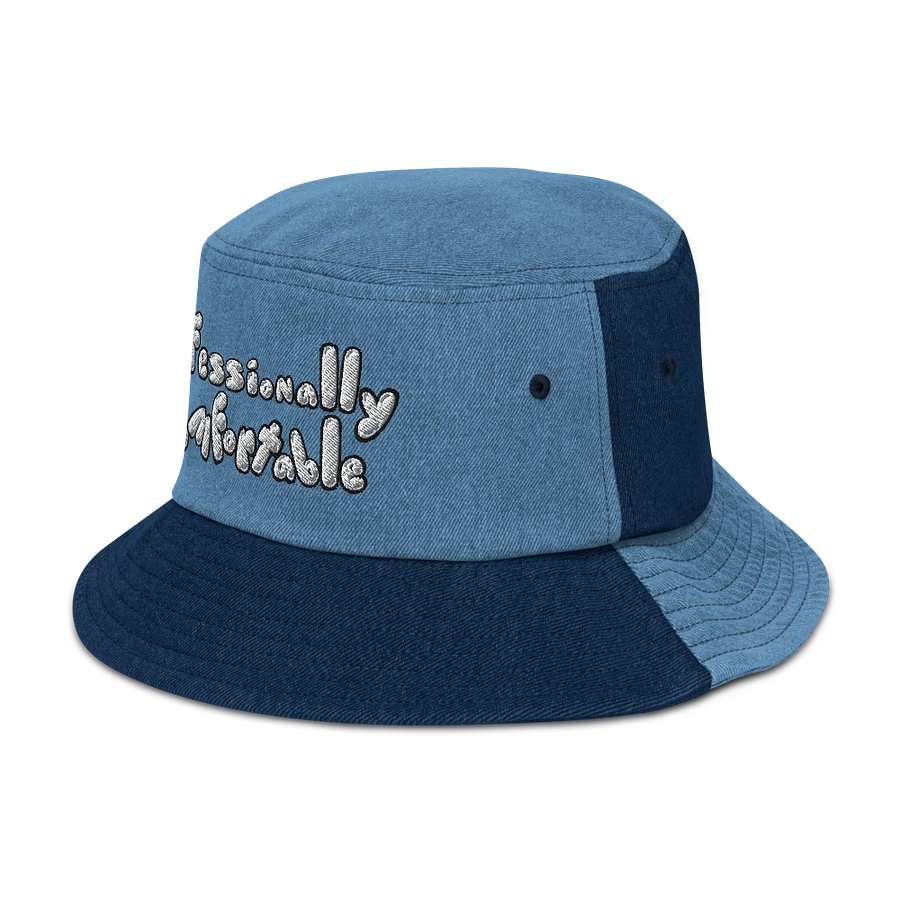 Professionally Comfortable Denim Bucket Hat product image (4)
