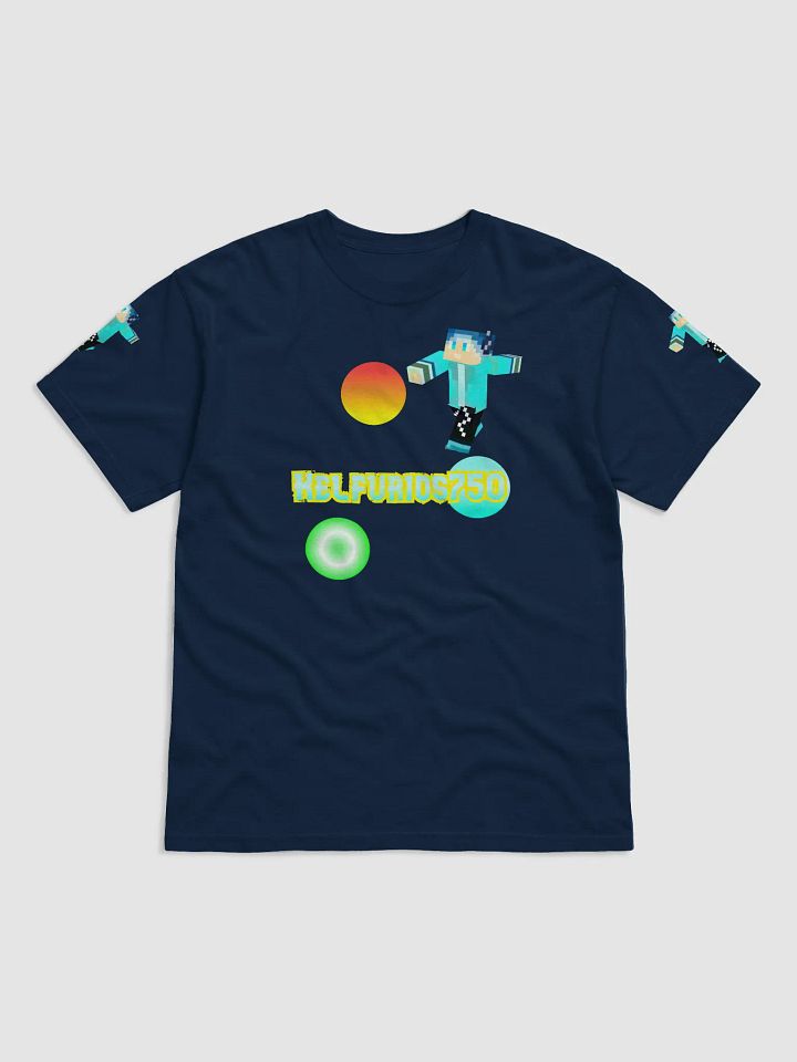 👕 Kelfurios750 Pixel Blue Gamer T-shirt product image (1)
