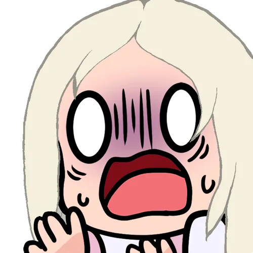 Scared Emote - Blonde Hair, Fair Skin, Green Eyes product image (1)