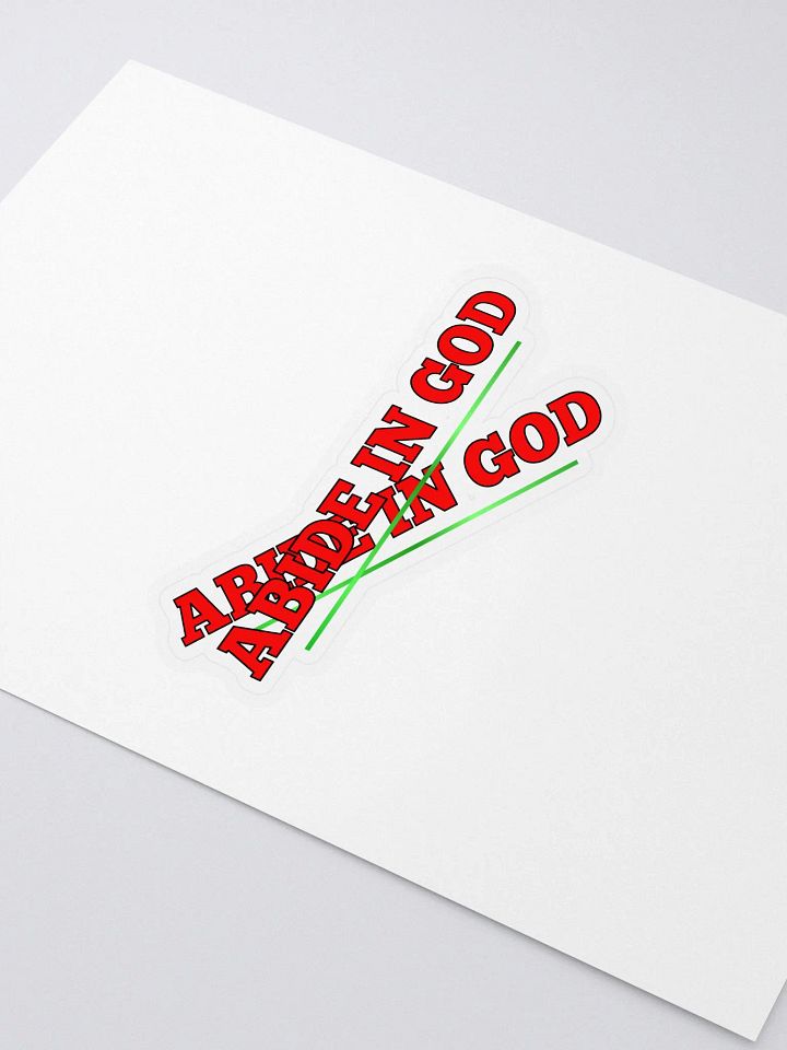 Abide in GOD product image (2)