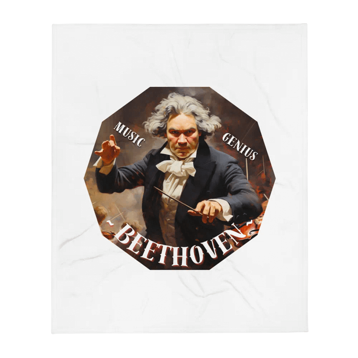 Ludwig van Beethoven - Music Genius | Blanket product image (1)