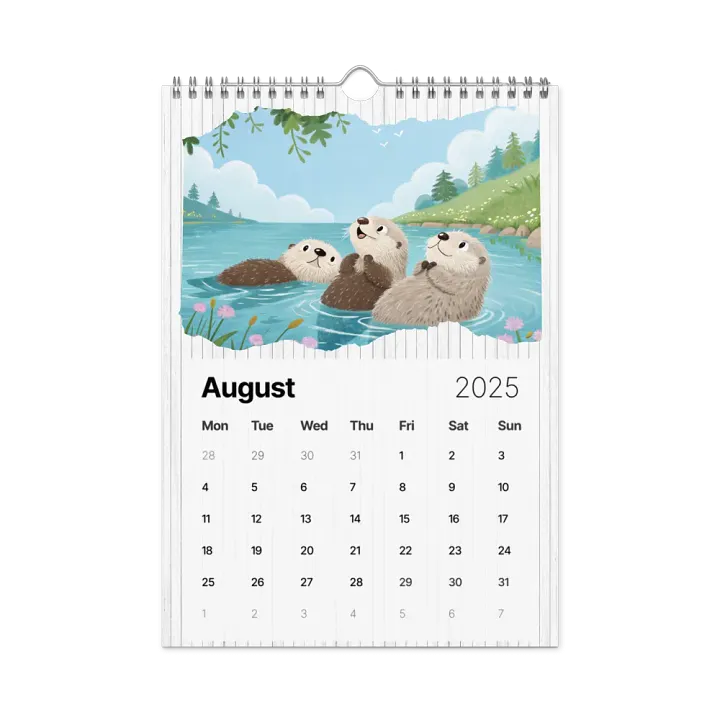 ADORABLE ANIMALS WALL CALENDAR 2025 product image (2)