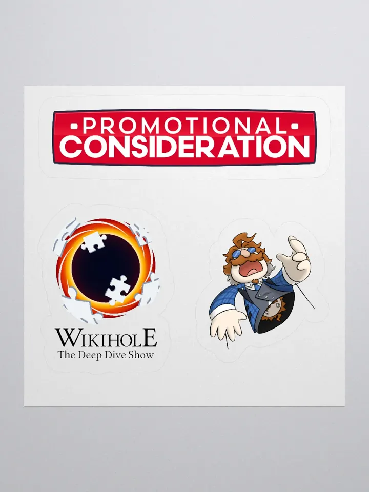 Show Logo Trio Cut Stickers product image (1)